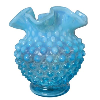 Hobnail Glass Vase