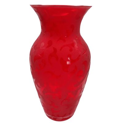 Red Vase