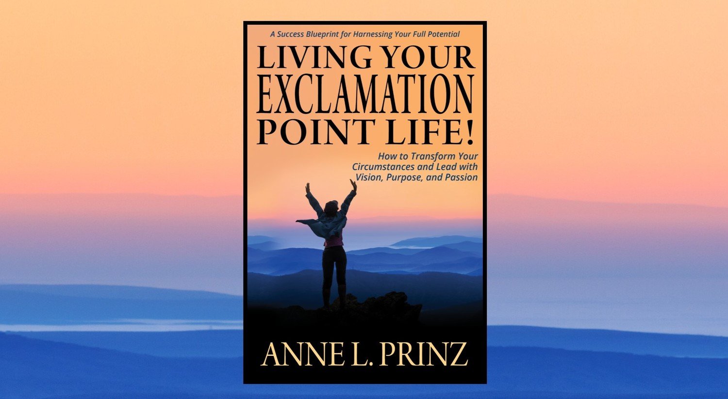 Living Your Exclamation Point Life! - Hardcover book, Limited 1st Edition