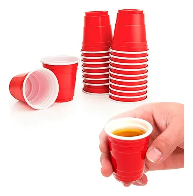 Vasos Shop Para Cumpleaños Y Fiesta Tendenciax50 Unidades