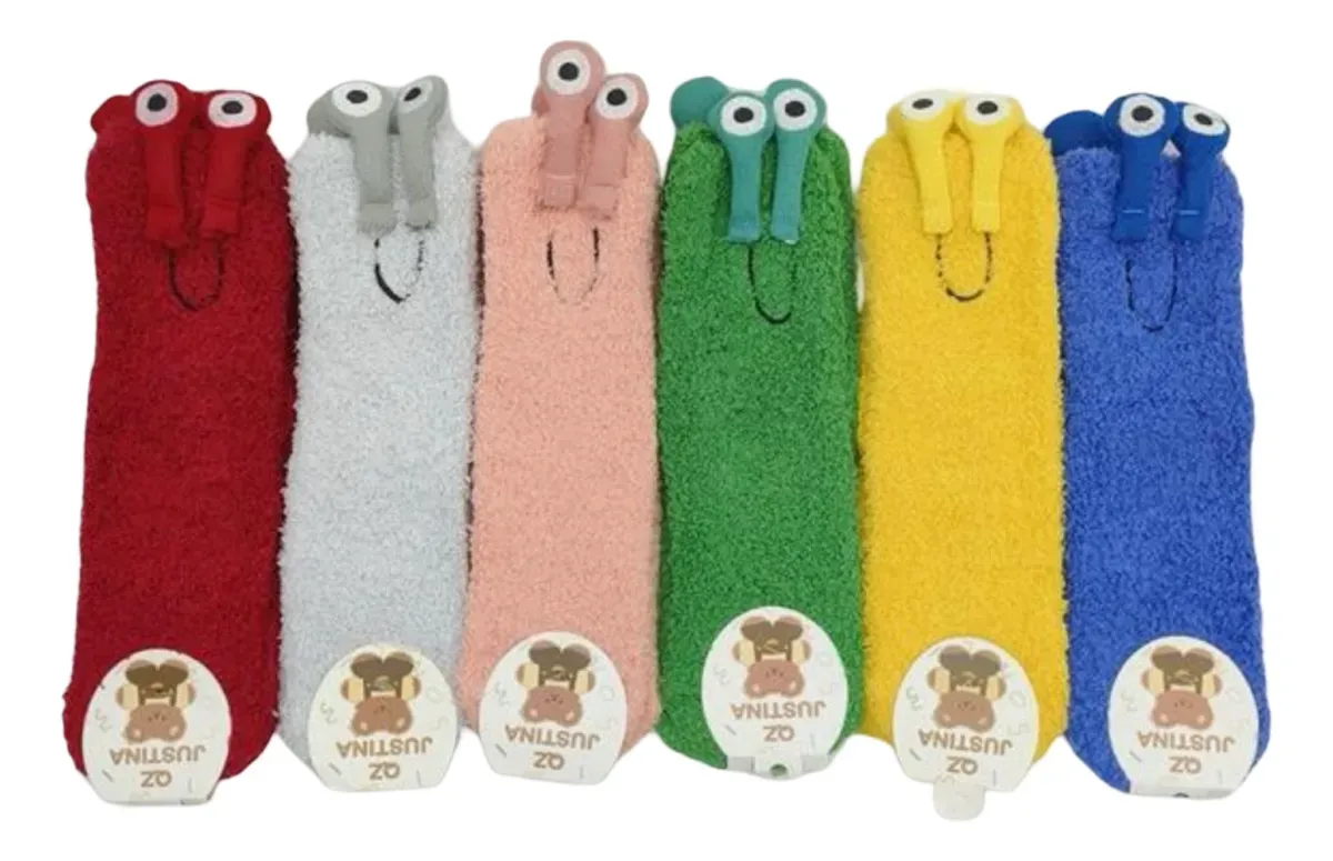 Pack X3 Medias Plush De Niños Abrigadora