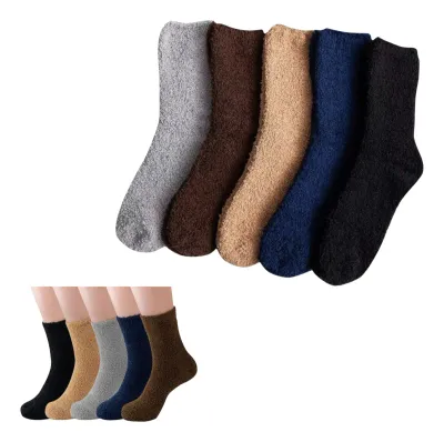 Pack X3 Medias Plush De Hombre Abrigadora