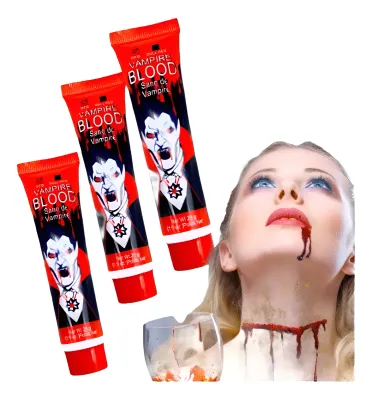 Sangre Falsa Para Halloween Broma Cotillón Disfraz Fiestas