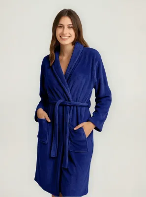 Bata Salto De Cama Unisex Push Abrigador Peluchito