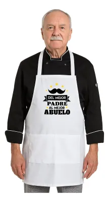 Delantal Personalizado Para Abuelos