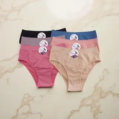 Pack X3 Bombachas Culotte Cómoda Ideal Para La Menstruación