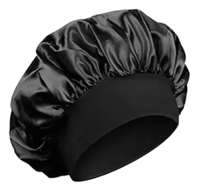 Gorro Gorra Gofio De Satén Con Vincha Unisex Cabello Sano Ms