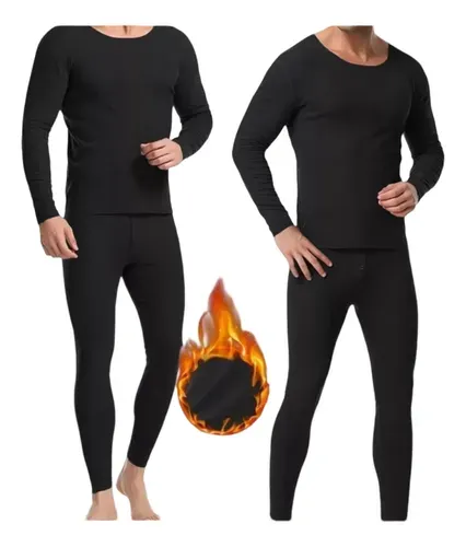 kit Primera Piel  hombre Calza Térmica+ Remera + 2 Pares De Media