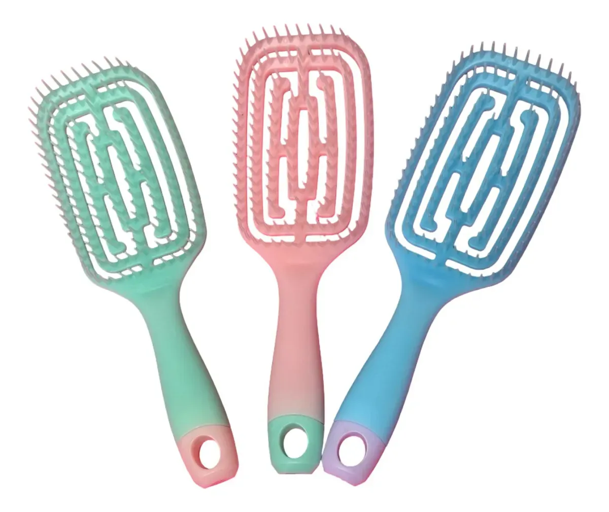 Cepillo Masajeador Antifrizz Desenredante Para Cabello