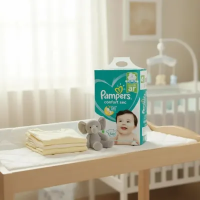 Pañales Pampers Confort Sec Talle M 148 Unidades