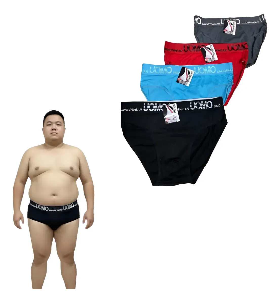 Pack X3 Slip De Algodón Talla Especial Súper Cómodos