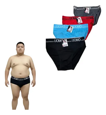 Pack X3 Slip De Algodón Talla Especial Súper Cómodos