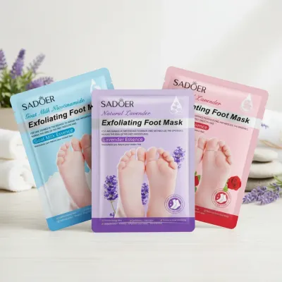 Mascarilla Para Pies Surtidos Pack X5