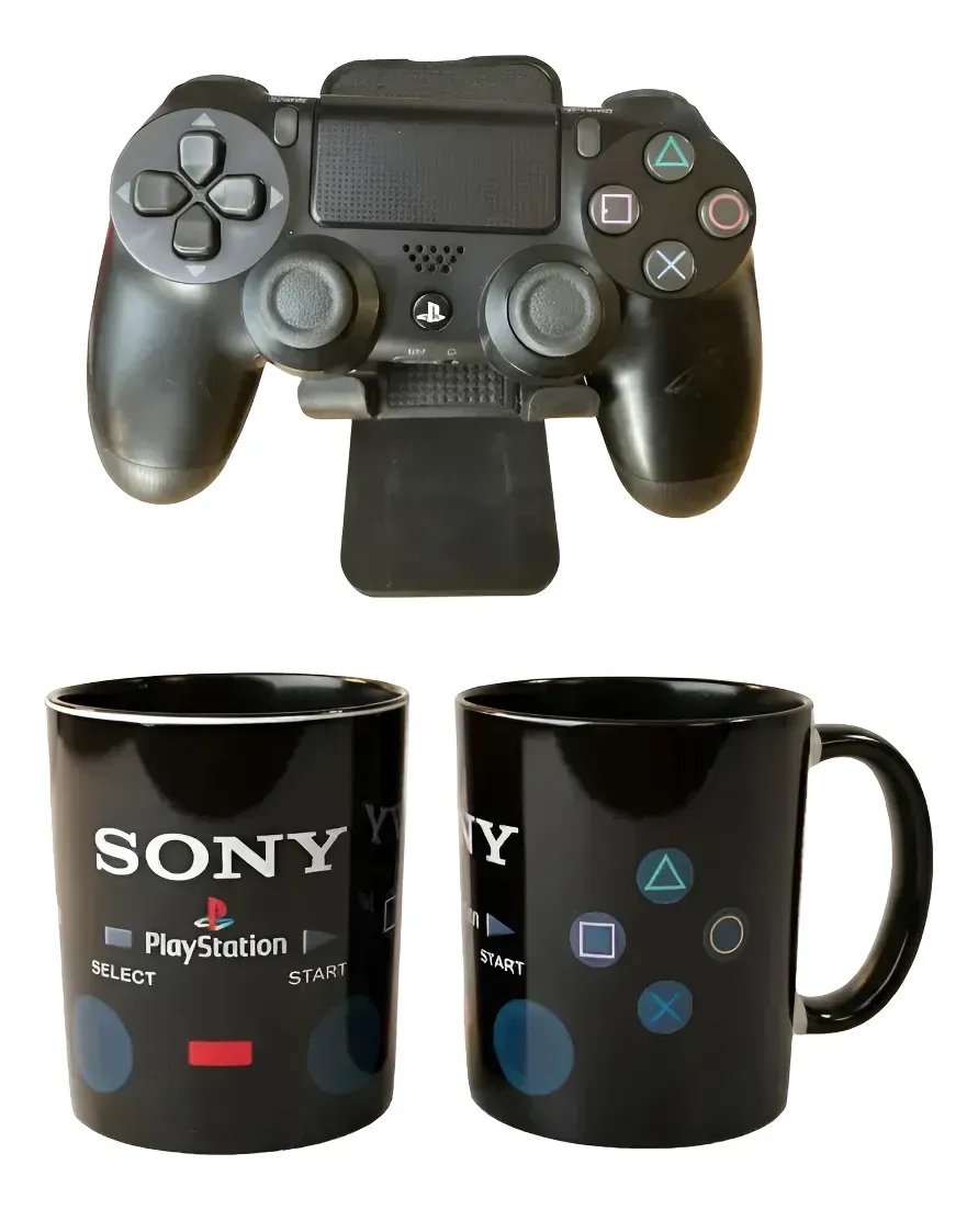 Joystick Sony Ps4 Original Recertificado + Taza Regalo Varios (Reacondicionado)