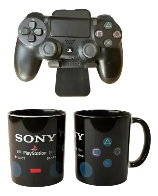 Joystick Sony Ps4 Original Recertificado + Taza Regalo Varios (Reacondicionado)