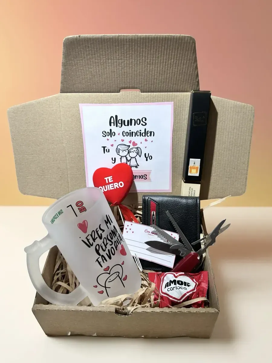 Caja Box Regalo Para Ellos San Valentín