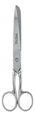 Tijera 7 Acero Inoxidable Para Costura Pretul Plateado