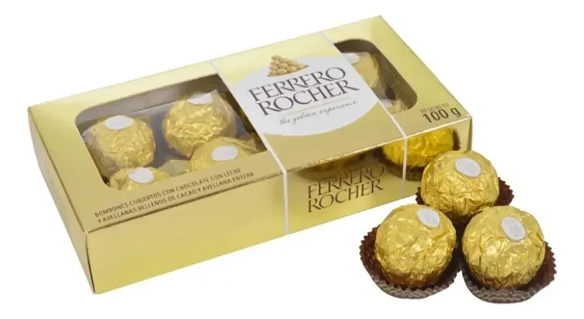 Bombones Ferrero Rocher Estuche 8 Unidades