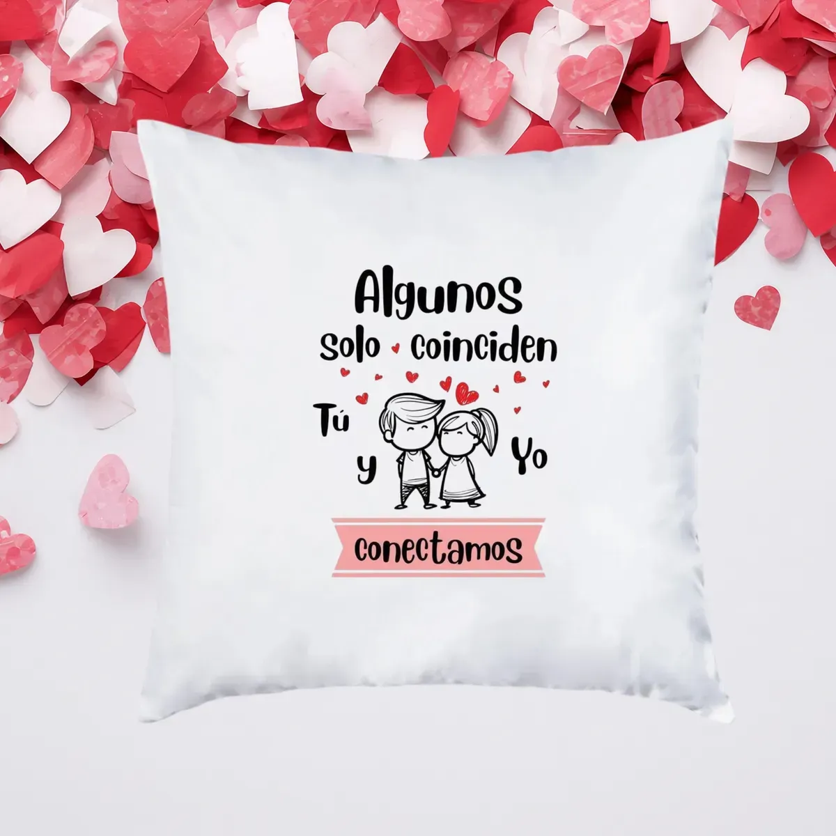 Almohadón C/relleno Personalizada San Valentín