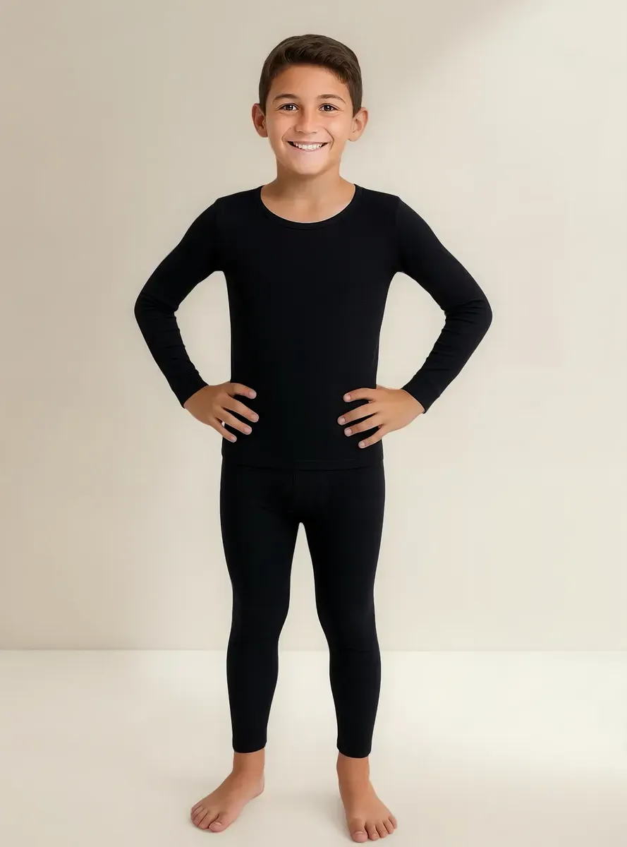 Kit Primera Piel Infantil Calza + Remera Térmica C/afelpado