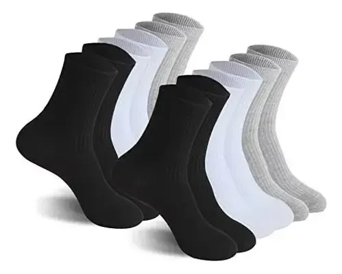 Pack X4 Medias 3/4 Unisex Surtidas Básicas Surtidas X4 Liso