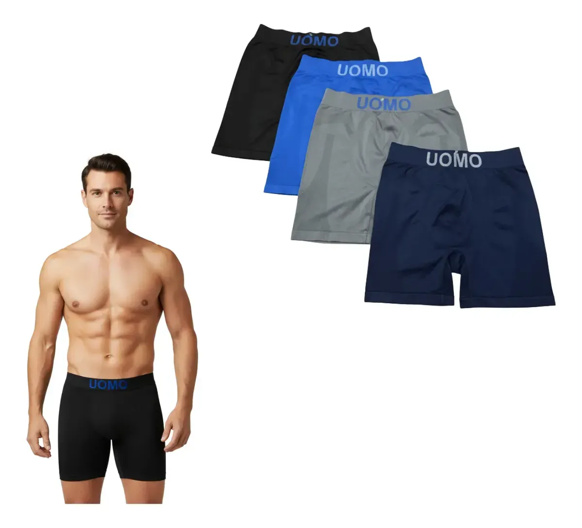 PACK X3 BOXER PIERNA LARGA MICROFIBRA PARA HOMBRE