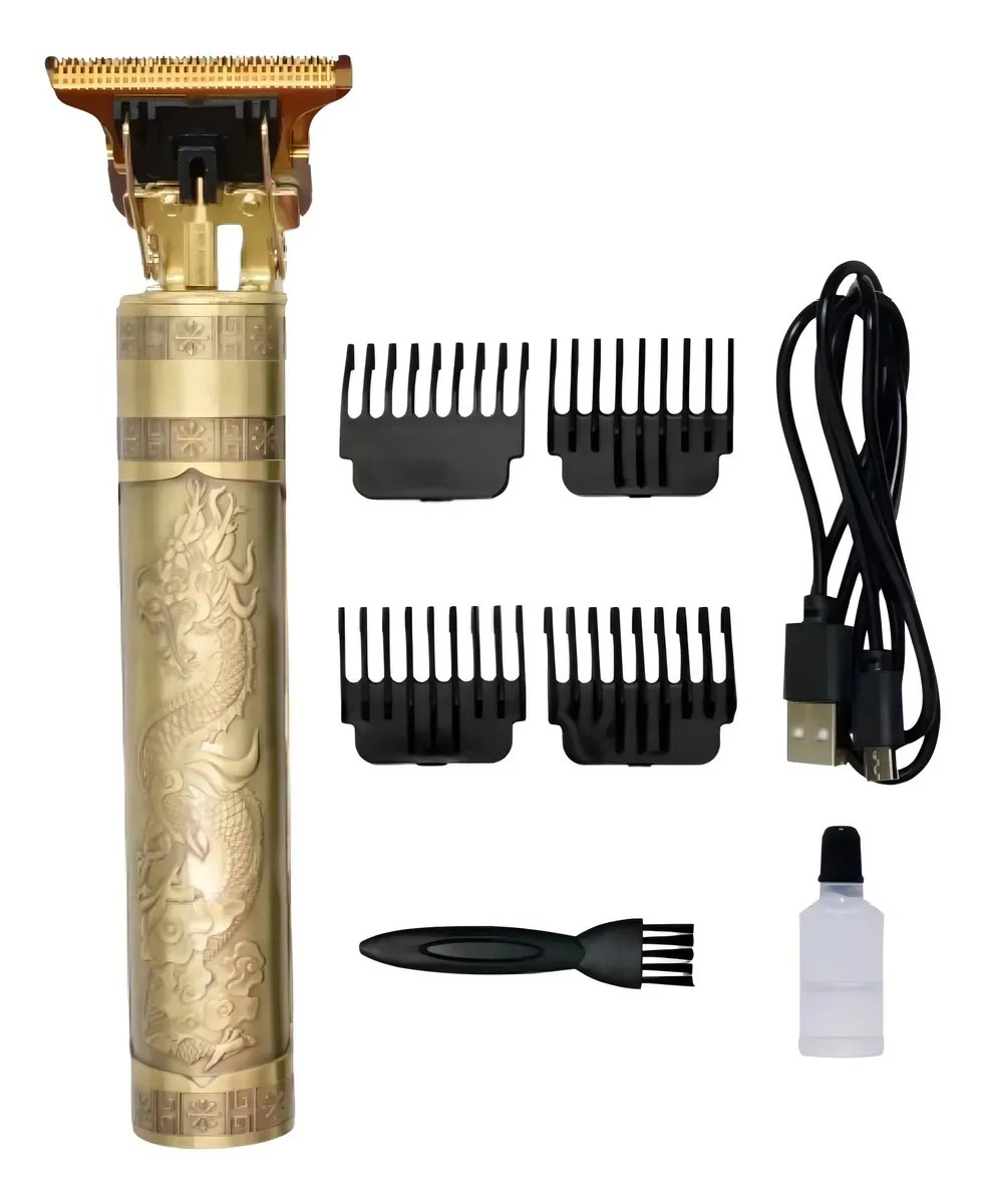 Maquina De Afeitar Afeitadoras Electricas Hombre Inalambrica Color Dorado 5