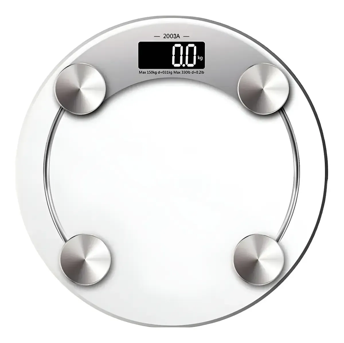 Balanza De Baño Digital De Vidrio Templado Soporta Hasta 180