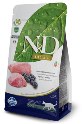 N&D Lamb and Blueberry Cat Dry Food (5 kg bag)