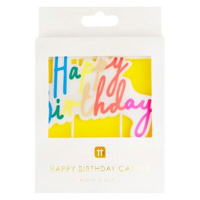 Happy Birthday Cake Topper Candle Happy Birthday Cake Topper Candle