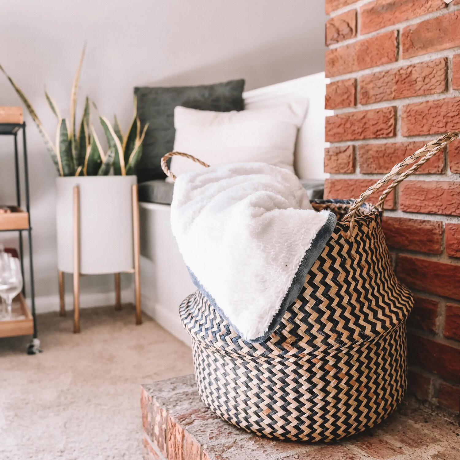 Borneo Basket Black&Tan Borneo Basket Black&Tan