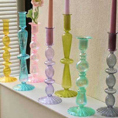 Grey Decor Candle Holder