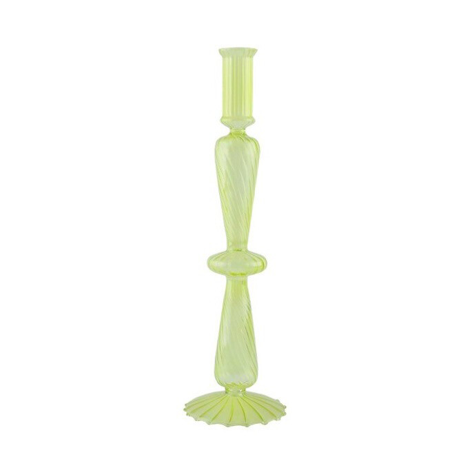 Green Decor Candle Holder Green Decor Candle Holder