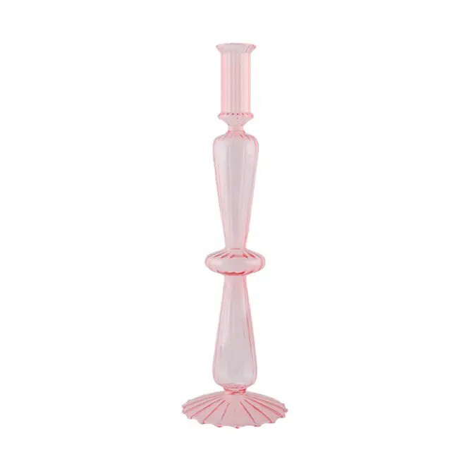 Pink Decor Candle Holder Pink Decor Candle Holder