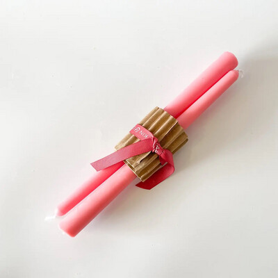 Candle Pair (Pink)