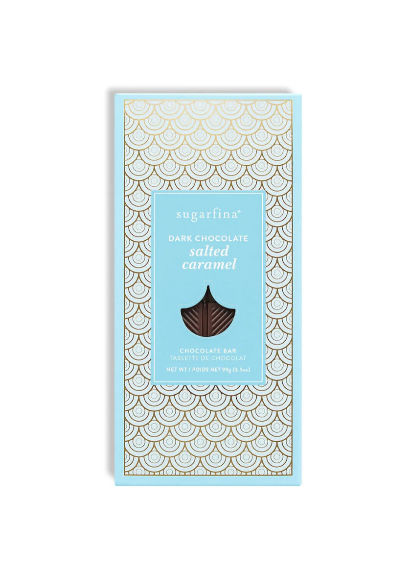 Dark Chocolate Sea Salt Caramel Bar Dark Chocolate Sea Salt Caramel Bar