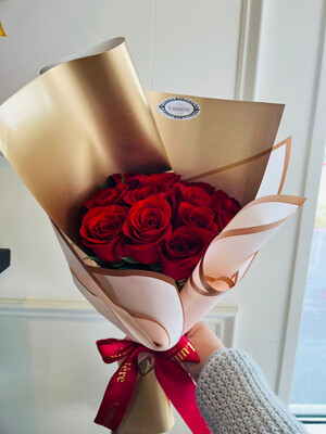 12 Roses Wrapped 12 Roses Wrapped