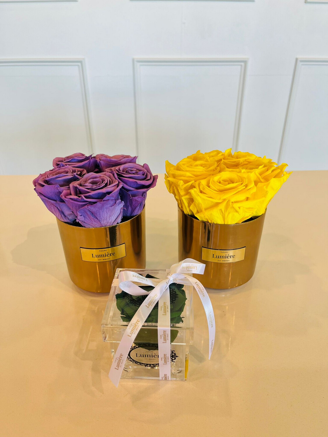 Gold Vase Small (everlasting)