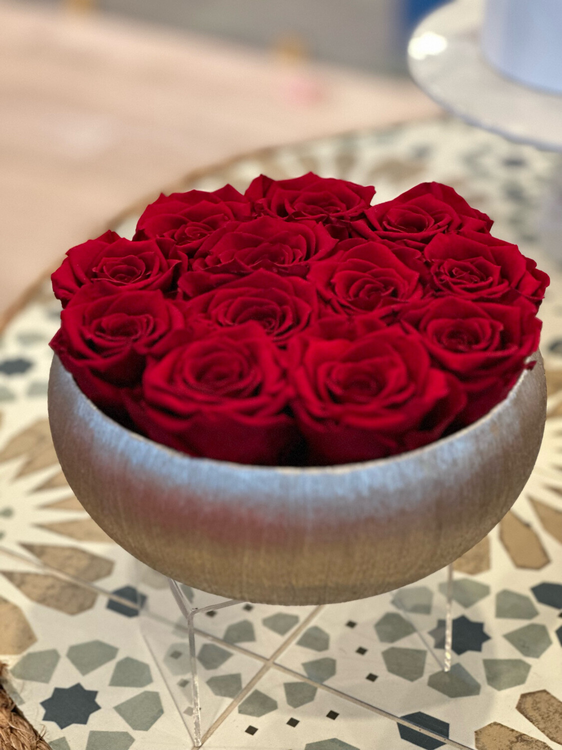 Gold Etched Bowl (everlasting)