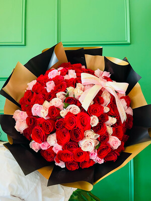 150 Roses Wrapped