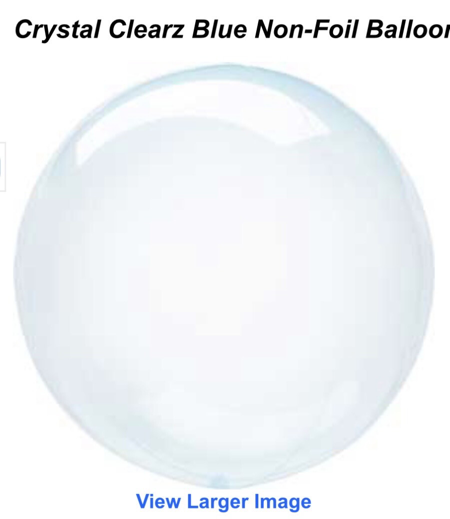 Helium Crystal Clearz (Blue) Helium Crystal Clearz (Blue)