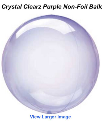 Helium Crystal Clearz (Purple) Helium Crystal Clearz (Purple)