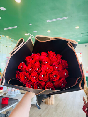 24 Roses Wrapped 💎