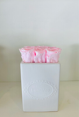 New Squared Madeleine Ceramic Vase (flat)