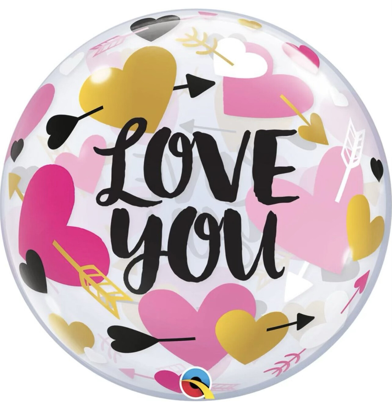Helium Filled I LOVE YOU Deco Helium Filled I LOVE YOU Deco