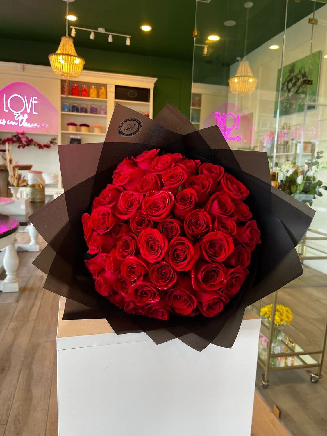 50 Roses Wrapped 50 Roses Wrapped