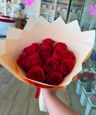 12 Roses Wrapped 12 Roses Wrapped