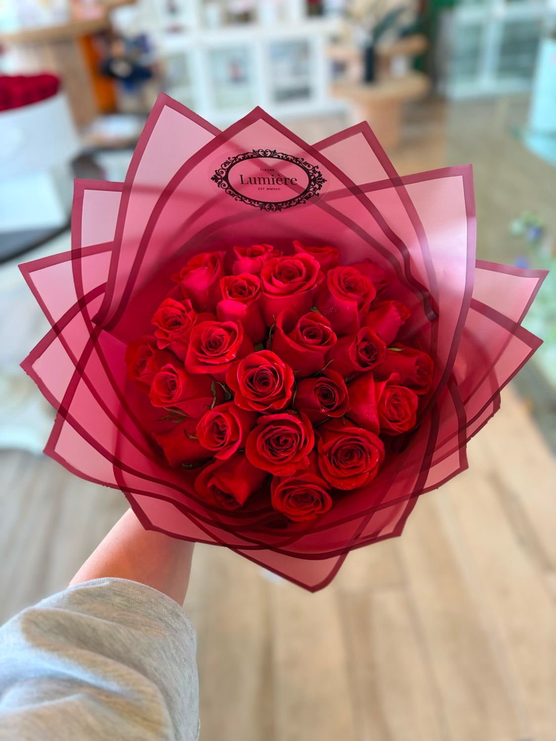 24 Roses Wrapped