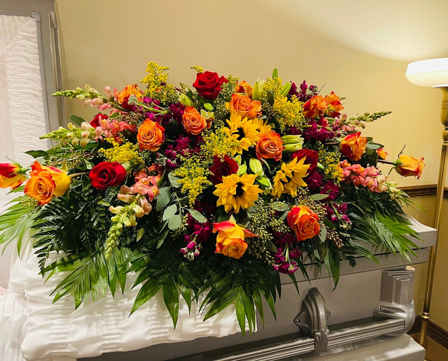 Bright Spring Casket Piece