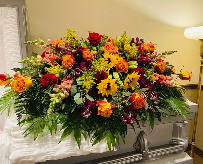 Bright Spring Casket Piece
